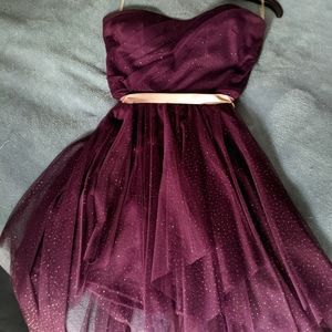 Sparkling Purple Semi-formal dress